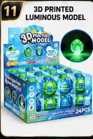 3D Printed Luminous Model