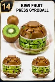 Kiwi Fruit Press Gyroball