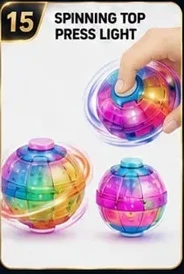 Spinning Top Press Light