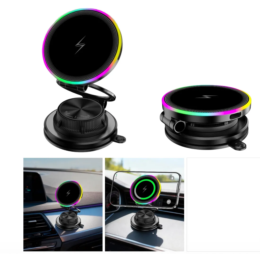 RGB Magnetic Wireless Charger